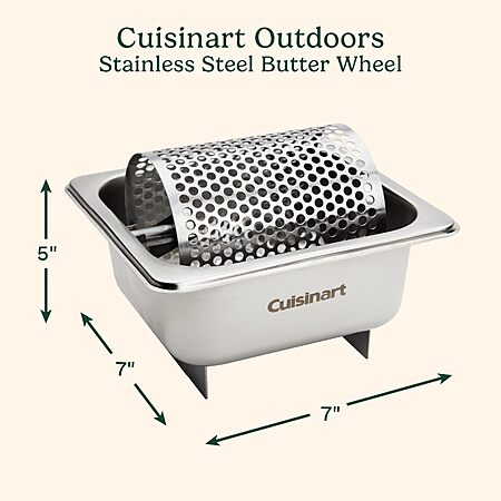Cuisinart Stainless Steel Butter Wheel  $18.73