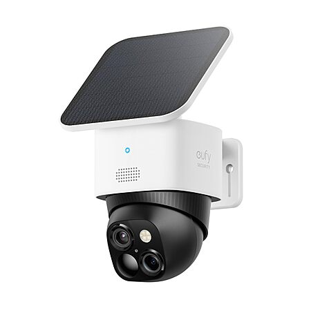 eufy Security SoloCam S340, 3K Dual-Lens Solar Security Camera