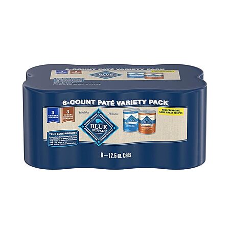 12-Pack 12.5-Oz Blue Buffalo Homestyle Recipe Turkey Adult Wet Dog Food $20.55 ($1.71 Each) w/ S&S + Free Shipping w/ Prime or on $35+