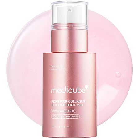 1-Oz medicube PDRN Pink Collagen Exosome Shot 7500 PPM Spicule Facial Serum $15.10 w/ S&S + Free Shipping w/ Prime or on $35+