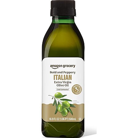 16.9-Oz Amazon Grocery Italian First Cold Pressed Extra Virgin Olive Oil $4.39 w/ S&S