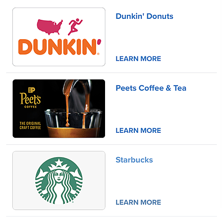 Xfinity Rewards Members - $10 off your next coffee order.