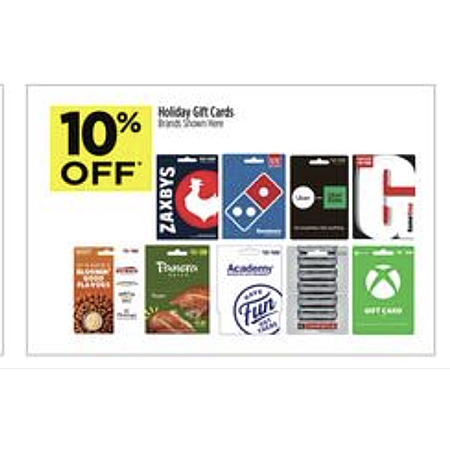 Dollar General in-store- 10% off gift cards to Gamestop, Xbox, Academy ...
