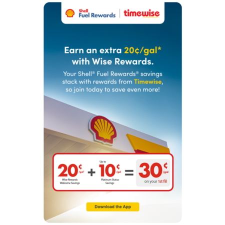 Shell Fuel Rewards: 20¢/gal Reward After Linking Fuel Rewards Account ...