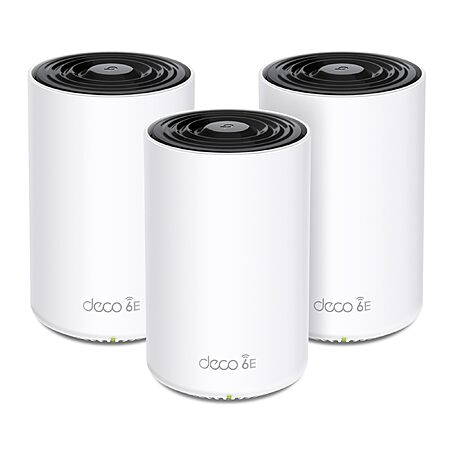 TP-Link Deco XE70 Pro AXE4900 Tri-Band WiFi 6E Mesh WiFi System, 3-Pack