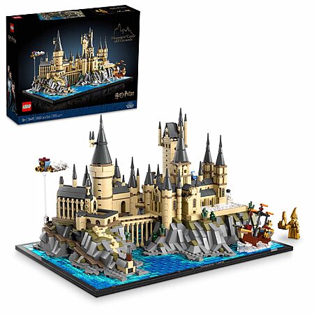 LEGO Harry Potter Hogwarts Castle and Grounds 76419 Building Set, Collectible Harry Potter Playset, Recreate Iconic Scenes from The Wizarding World