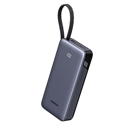 UGREEN Nexode 20000mAh 45W Power Bank, Built-in Cable for iPhone 17 Pro