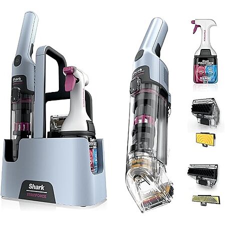 Shark StainForce Cordless Stain, Odor & Urine Remover, 2 Tools, HX102BRN