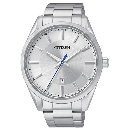 Citizen Quartz Mens Watch, Stainless Steel, Classic, Silver-Tone (Model: BI1030-53A)