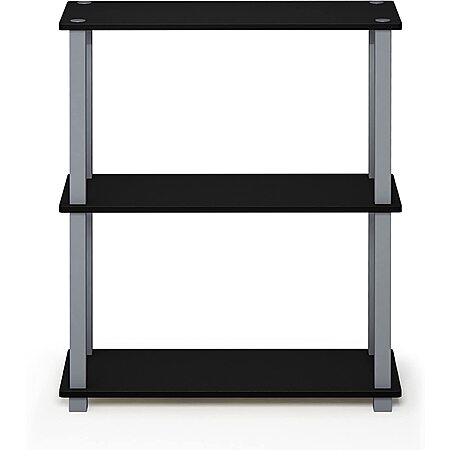 Furinno Turn-N-Tube 3-Tier Compact Multifunctional Shelf Display