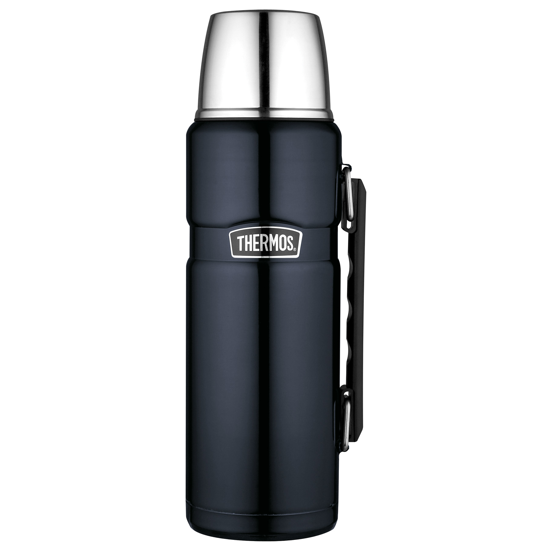 Thermos Stainless King 40 Ounce Beverage Bottle, Midnight Blue  $19.84