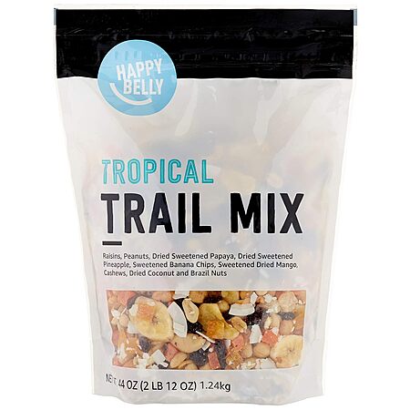 2.75-Lbs Happy Belly Tropical Trail Snack Mix $6.88 w/ S&S + Free Shipping w/ Prime or on $35+
