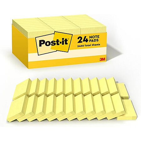Post-it Notes 24-Pack at Only $5.45!