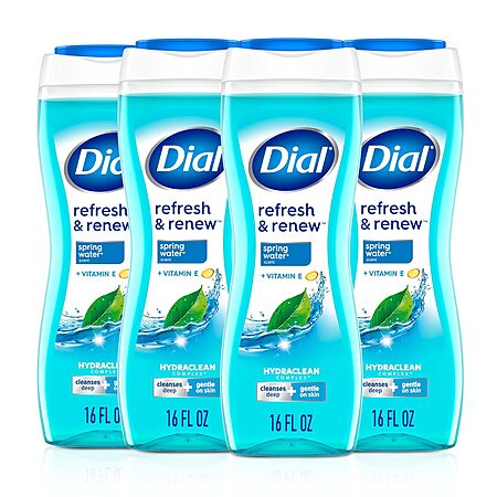 4-Pack 16-Oz Dial Body Wash (Various Scents) $11.90 w/ Subscribe & Save