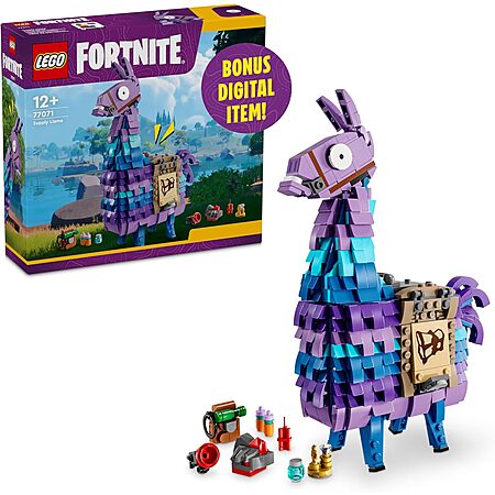 691-Pc LEGO Fortnite Supply Llama Building Toy Set $24