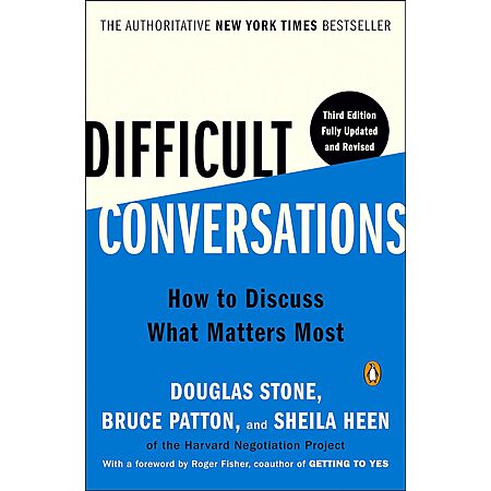 Difficult Conversations: How to Discuss What Matters Most (Kindle eBook) $2