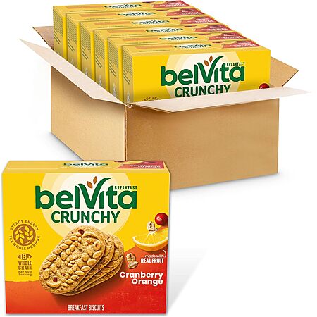 30-Ct 1.76-Oz belVita Breakfast Bars (Cranberry Orange) $13.75 w/ S&S
