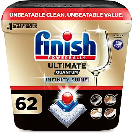 Finish Ultimate Plus Infinity Shine Dishwashing Tablets