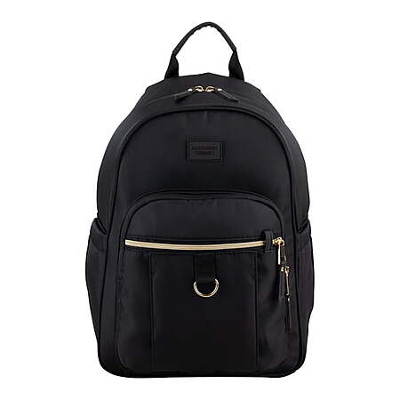 16" Eastsport Limited Jules Backpack (Black/Gold) $6