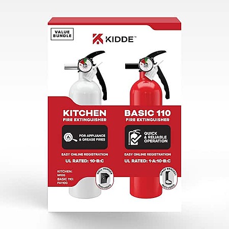 Select Home Depot Stores: 2-Pk Kidde 1-A:10-B:C & 10-B:C Fire Extinguisher $4.50 (In-Store Only)