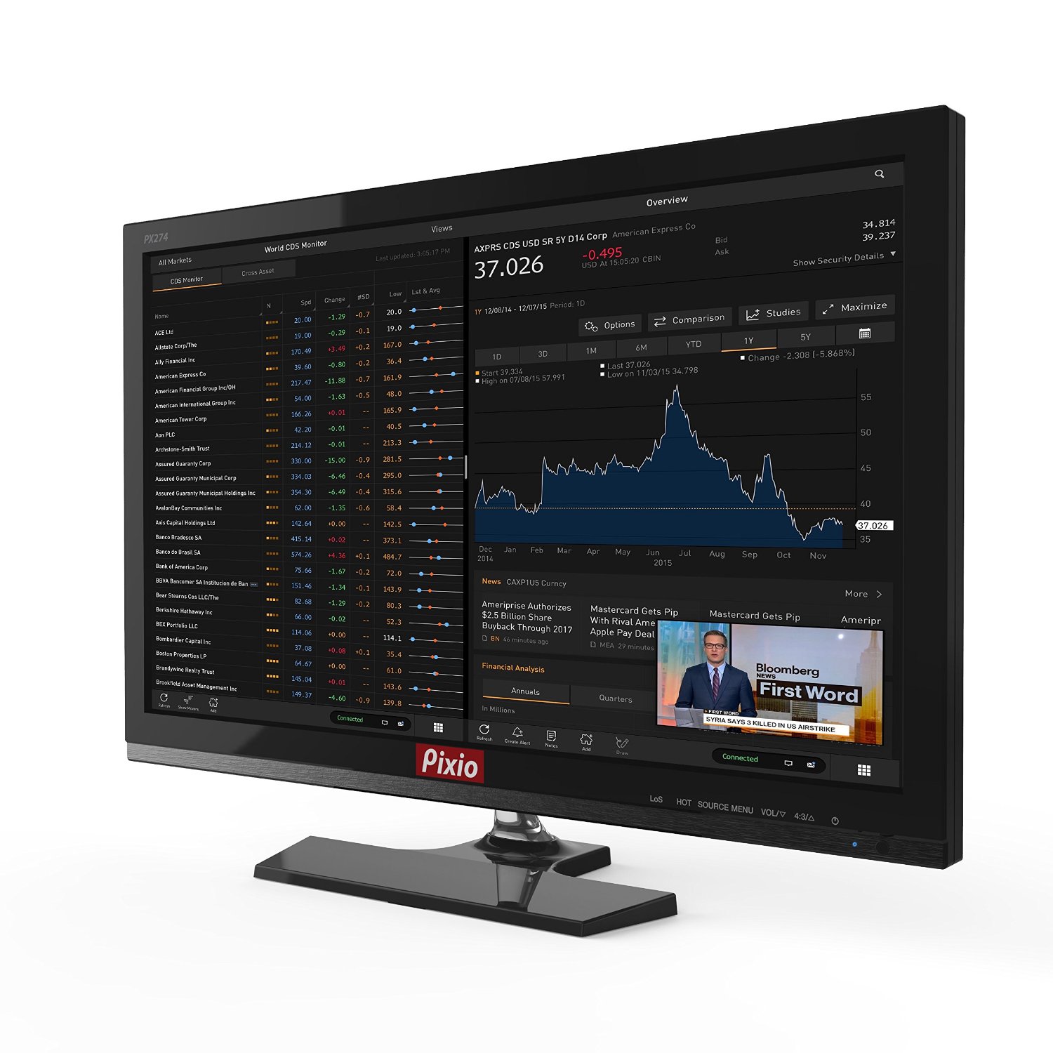 Pixio® PX274 WQHD IPS monitor $200@NF