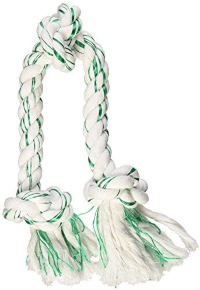 Large Booda Fresh N Floss Tug Rope Dog Toy [3-KNOT] $4.16
