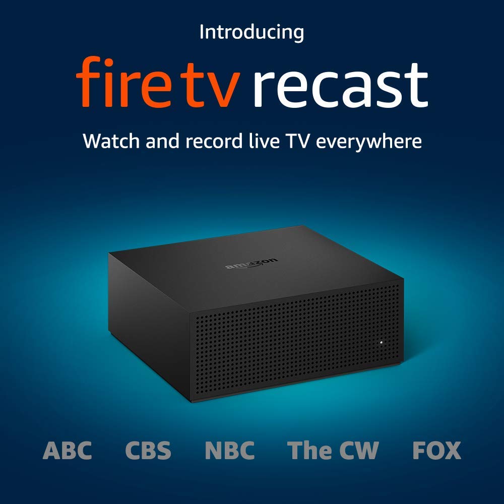 Fire TV Recast, over-the-air DVR, 500 GB, 75 hours [2 tuners, 500 GB, 75 hours] Prime Members $179.99 Possibly Cheaper @ Best Buy