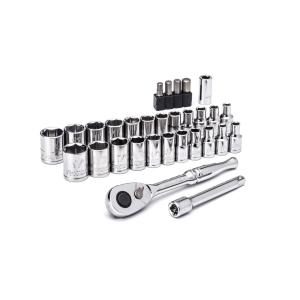 Home depot has 1/4 & 3/8 mm and SAE husky socket sets on sale for $14.88 now $9.88