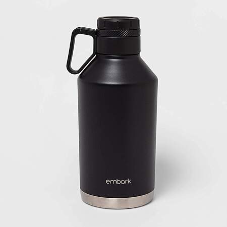 64-Oz Embark Stainless Steel Growler (Black or Blush) $14 w/ store ...