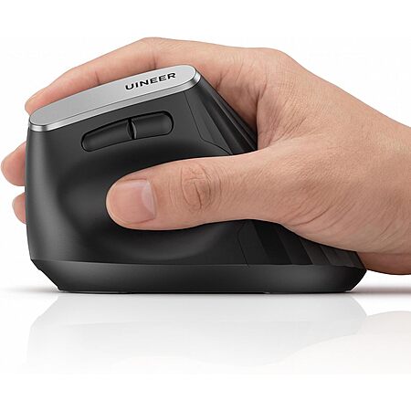 Uineer Wireless Ergonomic Vertical Mouse w/ Tri-Mode Connectivity