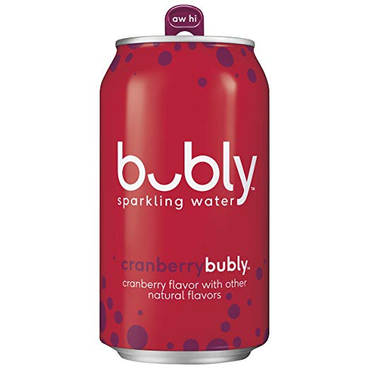 18 Count 12 Ounce Can Bubly Sparkling Water (Cranberry or Blackberry) - $7.88 AC & S&S ($7.05 AC & 5 S&S Orders) + Free Shipping - Amazon
