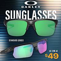 Oakley Sunglasses (Standard Lenses) from $49 + Free Shipping