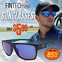 Fintech Men's Polarized Sunglasses (various styles/colors) $5.99 + Free Shipping $25+