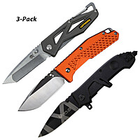 3-PACK: Survival Knives VOL 2 (Opus Tactical, Sanrenmu Drop Iron and Tanto) $21 + Free Shipping