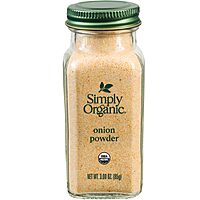 Prime: 3-Ounce Jar Simply Organic White Onion Powder $3.84 w/s&s + Free Shipping