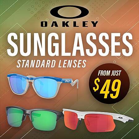 Oakley Standard Sunglasses from $49 + Free Shipping