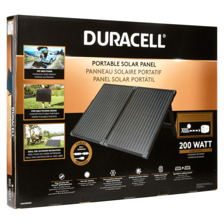 Duracell Heavy Duty Briefcase Solar Panels 100W $79.99 or 200W $129.99 + Free Shipping