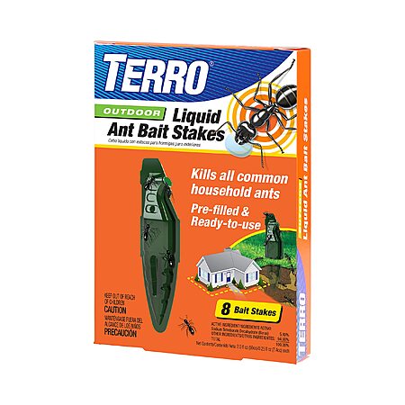 Pack of 8 TERRO Liquid Ant Baits - T1813 - Outdoor Ready-to-Use $3.99 + Free Shipping w/ Prime or on $35+