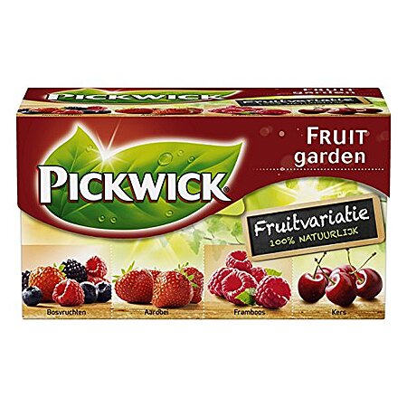 Box of 20 Pickwick Tea with Fruit Variation Box (Cherry, Strawberry ...