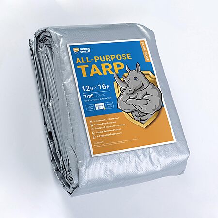 GUARD SHIELD 12x16' Tarp for $13.99