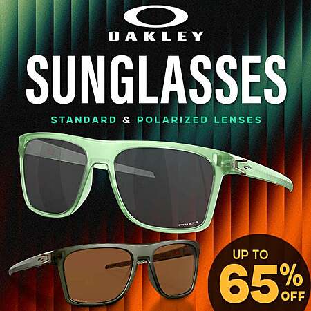 Oakley Polarized and Standard Sunglasses Up to 65% off (various styles ...