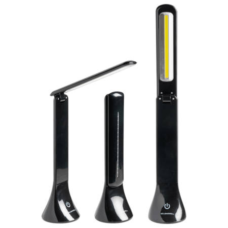 3-Pack: Bell & Howell Power Table Lamps (Grey, Black, White) $12 + Free Shipping