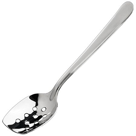 Winco 8" Slanted Plating Spoon, Perforated, Stainless Steel $3.04 + Free Shipping w/ Prime or on $35+