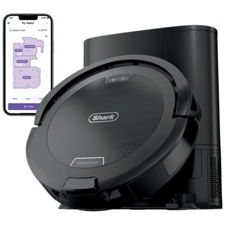 Shark Navigator Robot Vacuum with Self-Empty Base and SmartPath ...