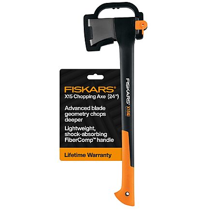 23.5" Fiskars X15 Chopping Axe