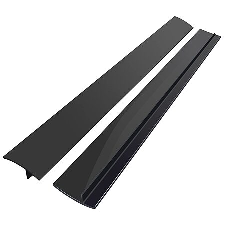 2 Pack - 25" Silicone Stove Counter Gap Cover (Black or White) $9.99 + Free Shipping w/ Prime or on $35+