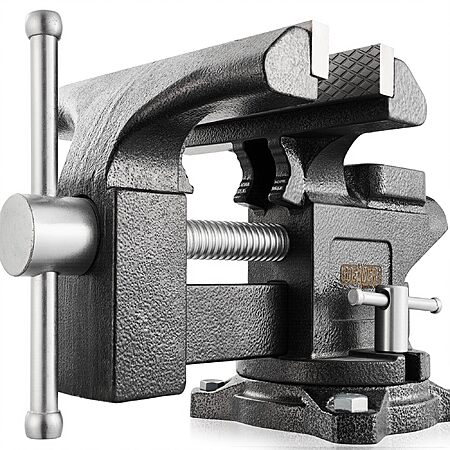 Gottinfurt 6" Heavy Duty Bench Vise w/ Swivel Base $44.99 + Free Shipping