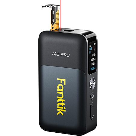 Fanttik A10 Pro 2-in-1 Digital Laser Tape Measure w/ 165' Laser & 9.8' Tape $49.99 + Free Shipping w/ Prime or on $35+