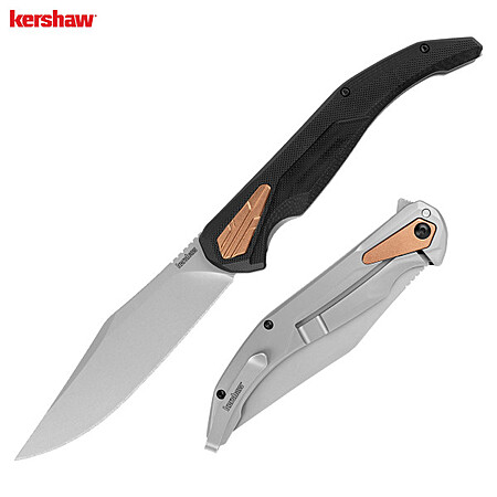 Kershaw Strata KVT 4.5" D2 Flipper Steel Classic Navaja Style Knife $31 + Free S&H
