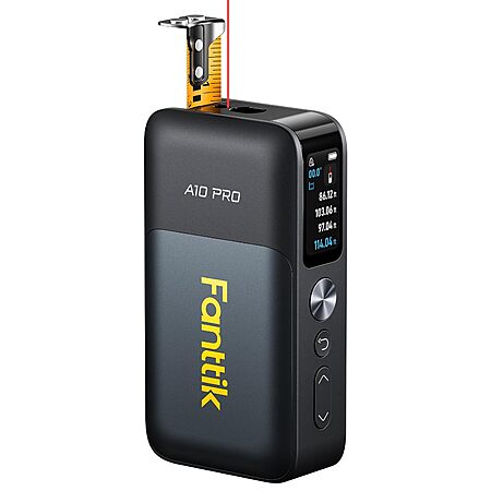Fanttik A10 Pro 2-in-1 Digital Laser Tape Measure w/ 165' Laser & 9.8' Tape $50 + Free S&H